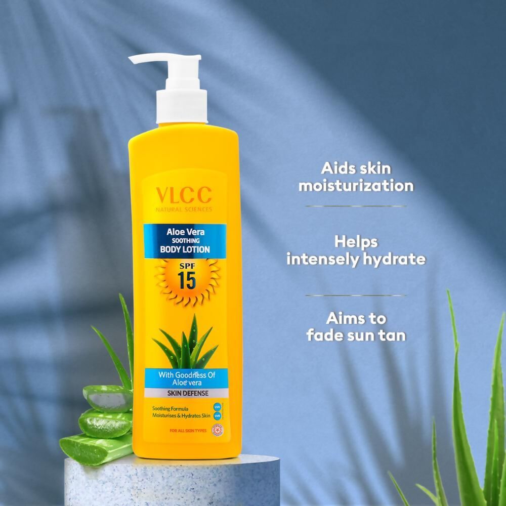 VLCC Aloe Vera Soothing Body Lotion | Grocsy