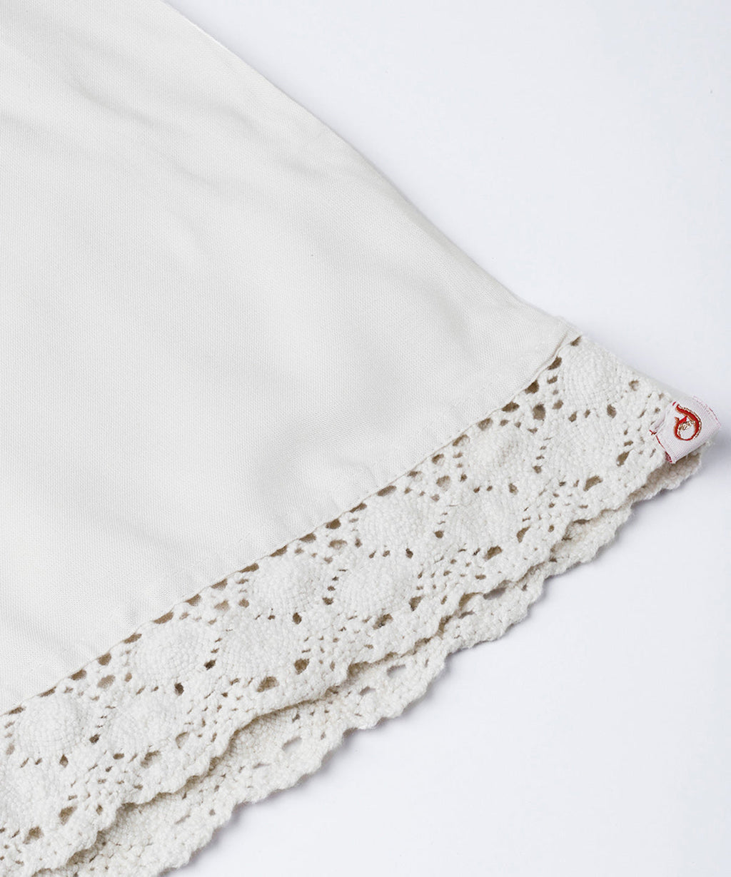 Juniper Women Offwhite Rayon Solid Wide Leg Palazzo | Grocsy