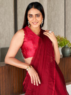 Tikhi Imli Polyester Ready to Wear Saree | Grocsy