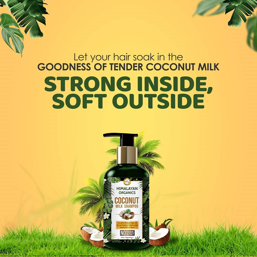 Himalayan Organics Coconut Milk Shampoo | Grocsy