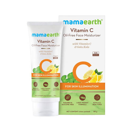 Mamaearth Vitamin C Oil-Free Face Moisturizer For Skin Illumination | Grocsy