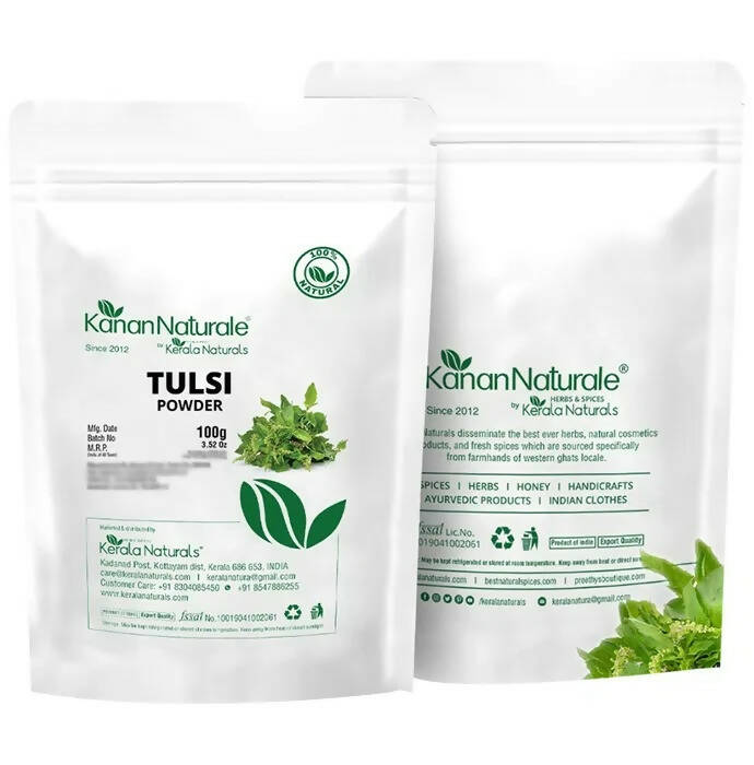 Kerala Naturals Organic Tulsi Powder | Grocsy