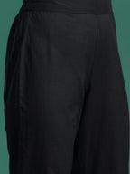 Sangria Pure Cotton Kurta with Trousers | Grocsy