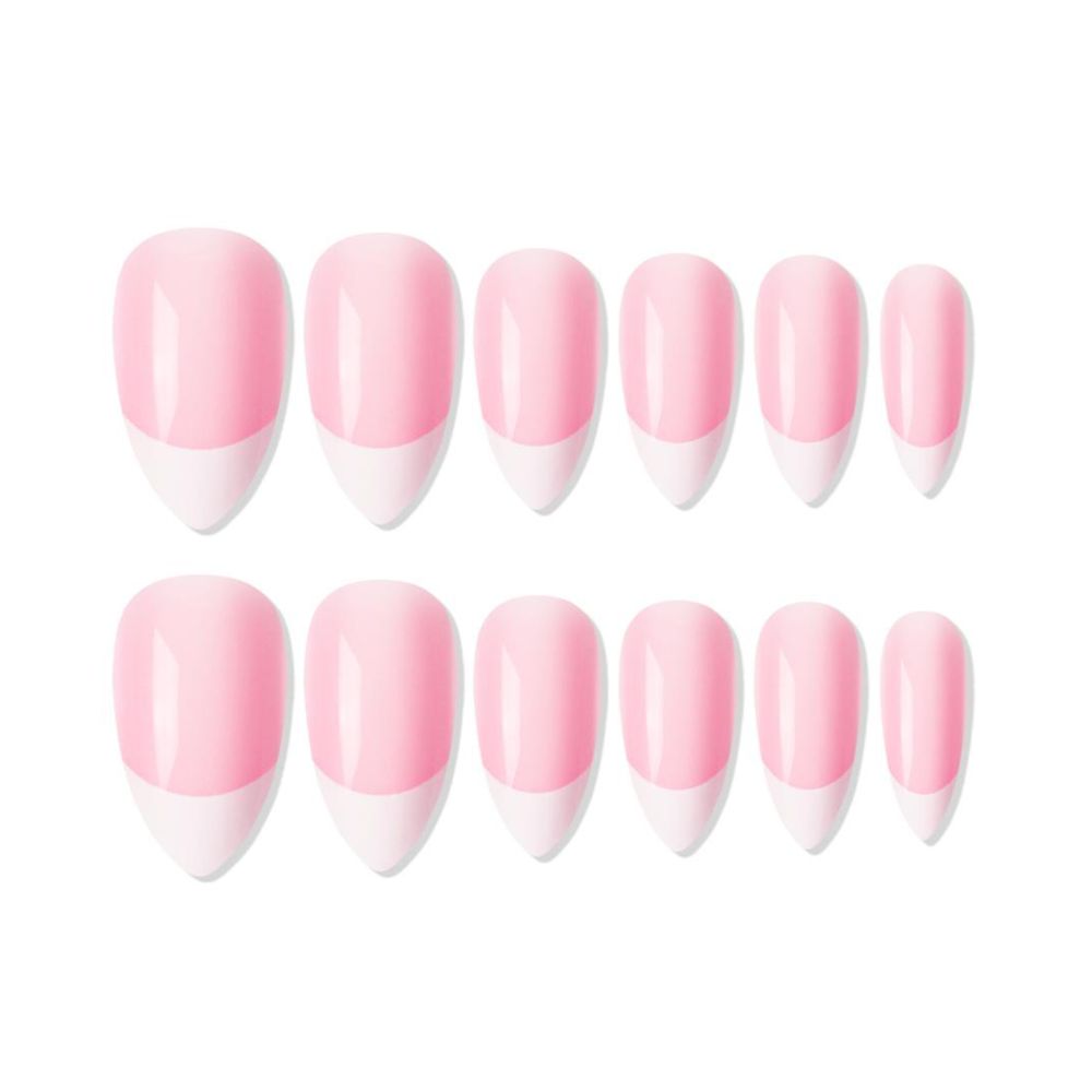 Shills Professional Reusable Press On Nails French Almond - SPN746 | Grocsy
