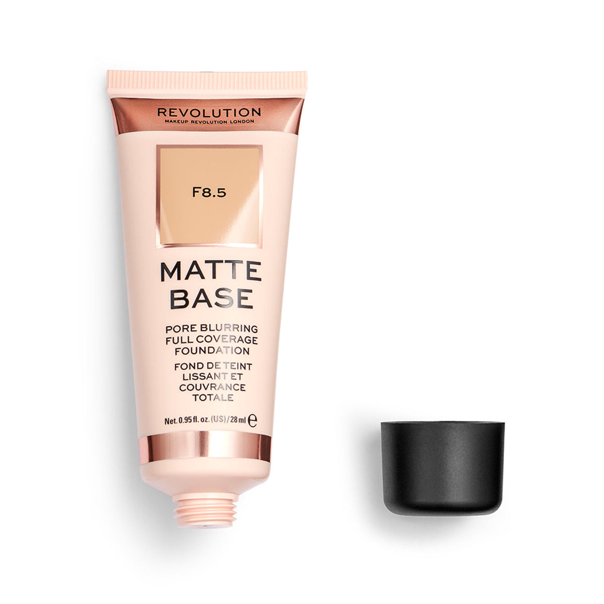 Makeup Revolution Matte Base Foundation - F8.5 | Grocsy