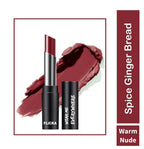 FLiCKA Wear Me Everywhere Creamy Matte Lipstick Spice Ginger Bread - Brown | Grocsy