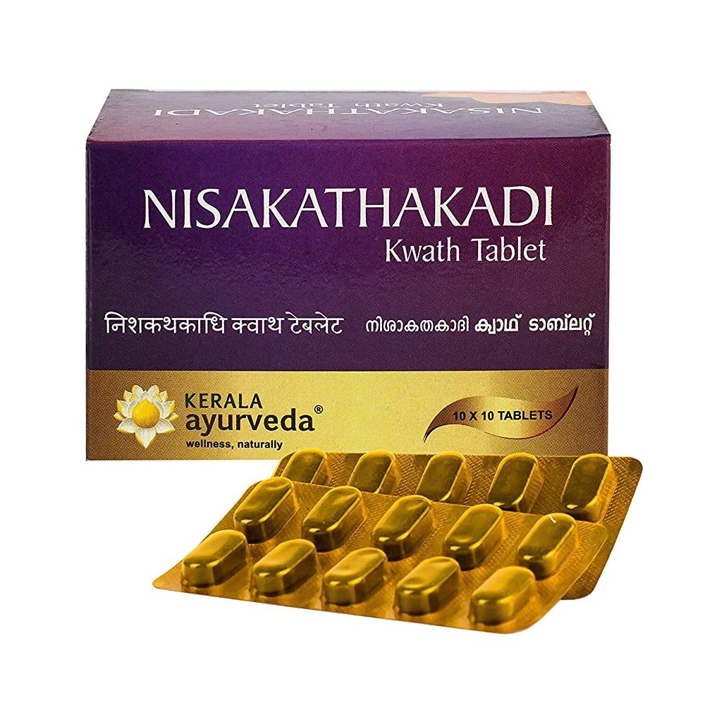 Kerala Ayurveda Nisakathakadi Kwath Tablet | Grocsy