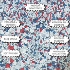 Confect Patriotic Sprinkles for Decoration 01 | Grocsy