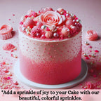 Confect Rose Pink | Sprinkles Bottle for Decoration Bottle | Grocsy