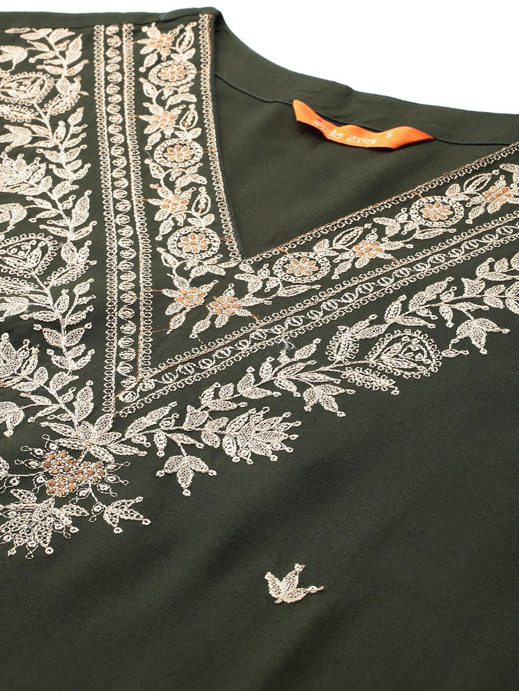 Indo Era Ethnic Motifs Embroidered Thread Work Kurta with Salwar & With Dupatta | Grocsy