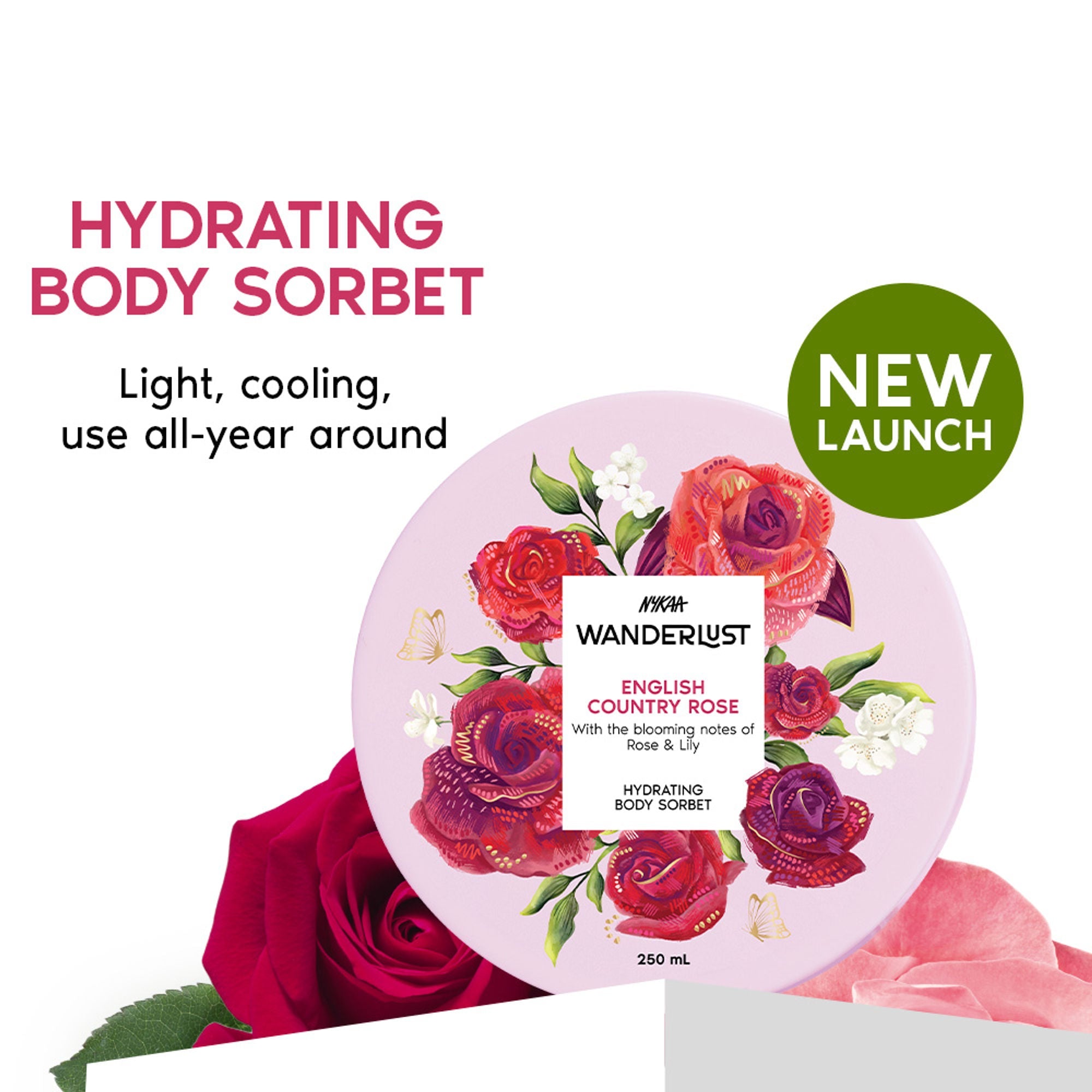 Wanderlust English Country Rose Cloud Gel | Grocsy