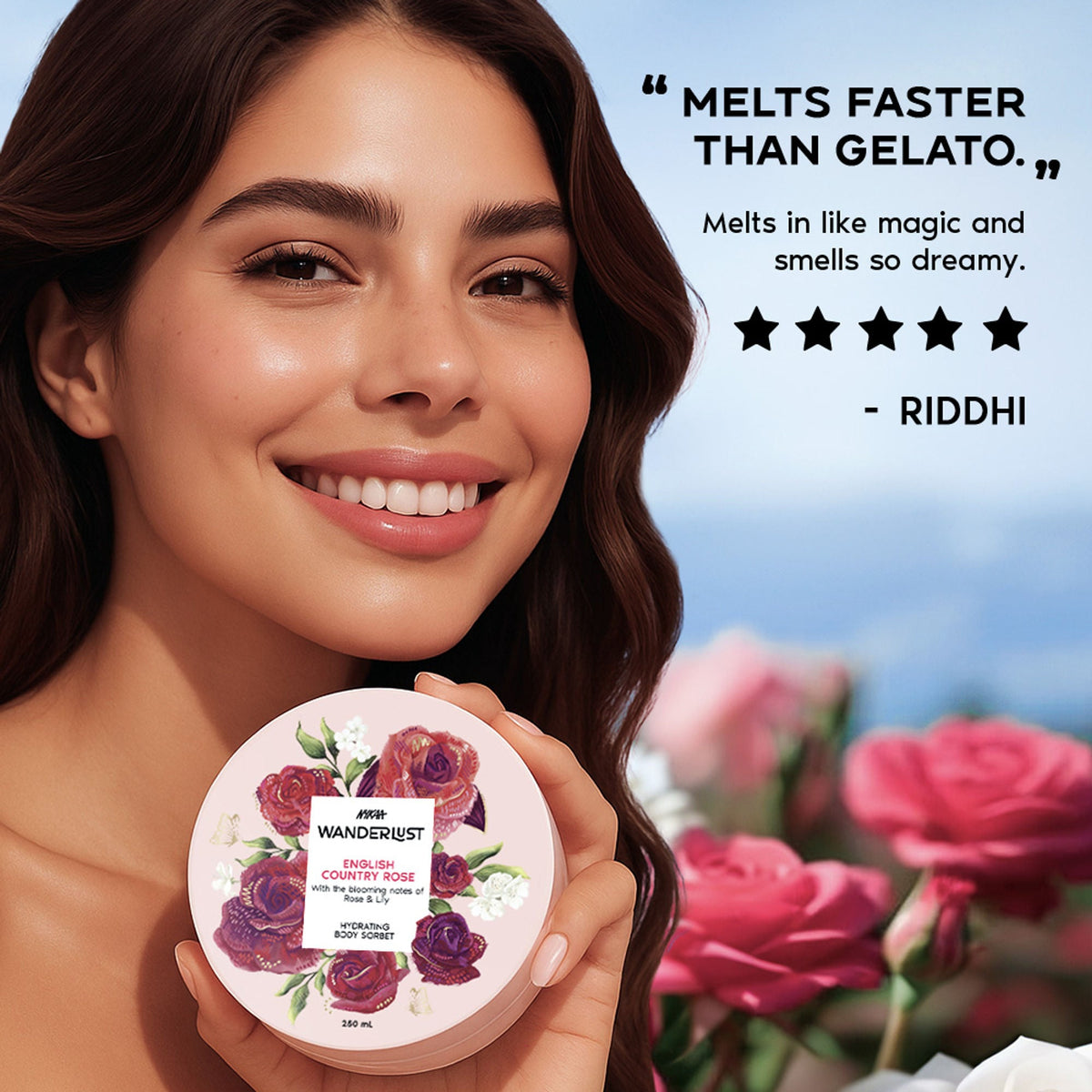Wanderlust English Country Rose Cloud Gel | Grocsy
