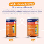 Gritzo SuperMilk Height+ (7-12y Boys), 10g Protein Powder - Double Chocolate | Grocsy