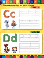 Scholars Hub Reusable And Washable Wipe And Clean Books For Kids (Set Of 3 Books) : Alphabet, Numbers & Words | 48 Pages | Writing Books | Helps Child To Write, Wipe And Write Again. | Grocsy