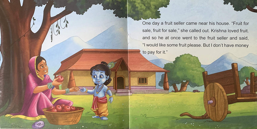 Readers Nook-Krishna And The Fruit Seller-2 | Grocsy