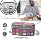 MILTON Corporate Lunch Stainless Steel Containers, Set of 3, (280 ml, 280 ml, 472 ml), Maroon | Grocsy