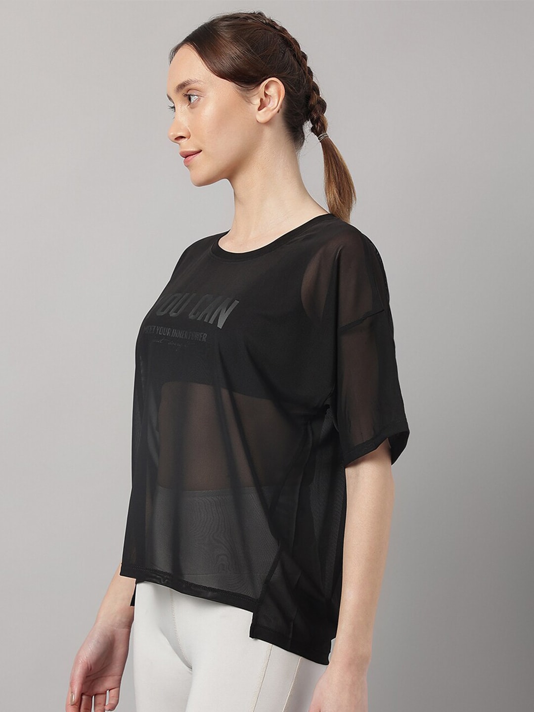 MKH Semi Sheer Dri-FIT Sports T-shirt | Grocsy