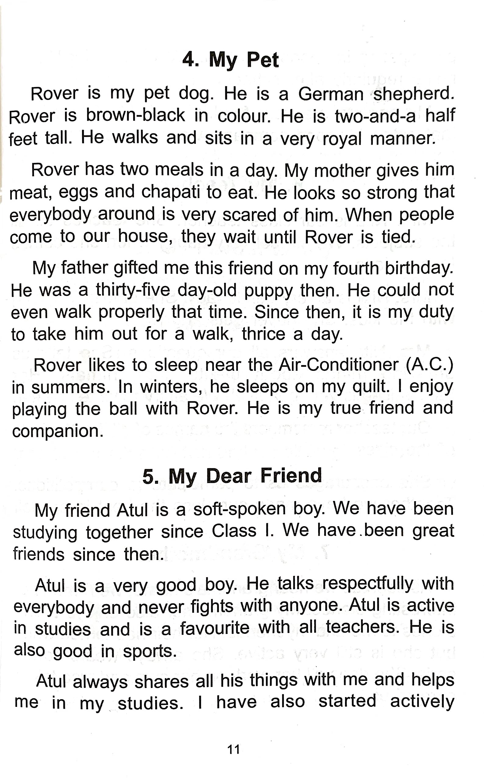 English Essay & Letters-1. | Grocsy