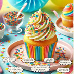 Confect Rainbow Sprinkles for Decoration 13 | Grocsy
