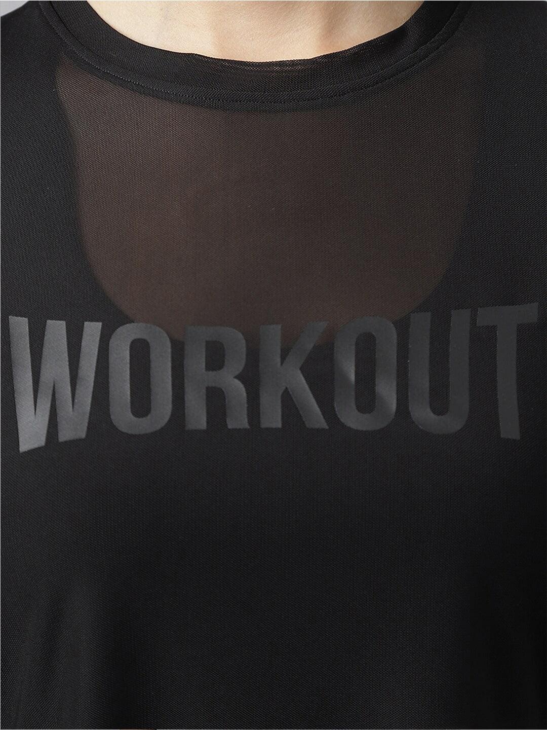 MKH Women Typography Printed Dri-FIT Sports T-Shirt | Grocsy