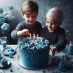 Confect Sprinkles for Cakes & Cupcakes Decoration | USP-9(Bright Blue) | Grocsy
