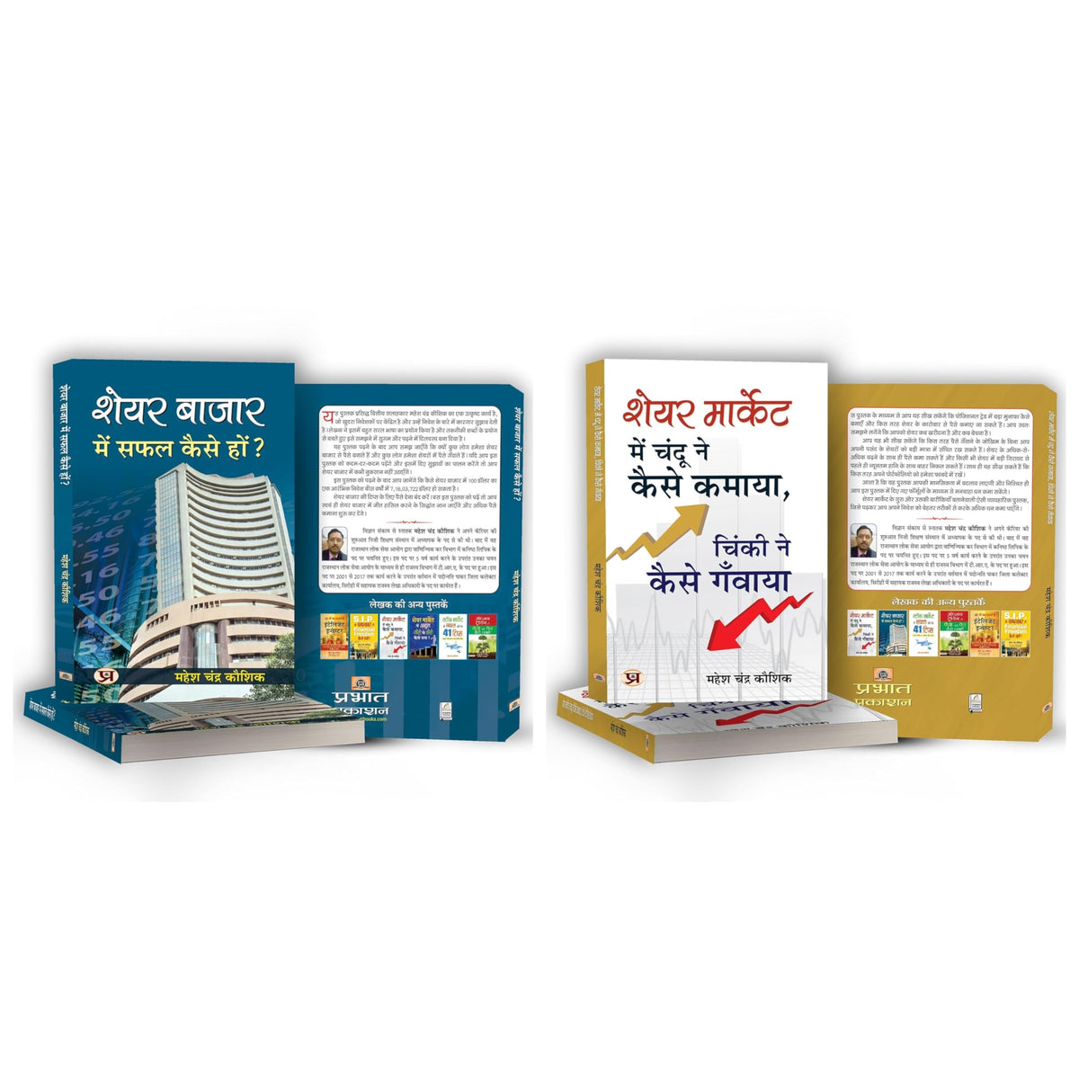 Success In Share Market (Set Of 2 Books Hindi) | Grocsy