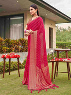 Tikhi Imli Woven Design Zari Art Silk Saree | Grocsy