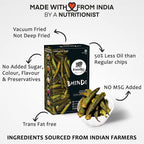Foodio Bhindi Vacuum Fried Chips | Grocsy
