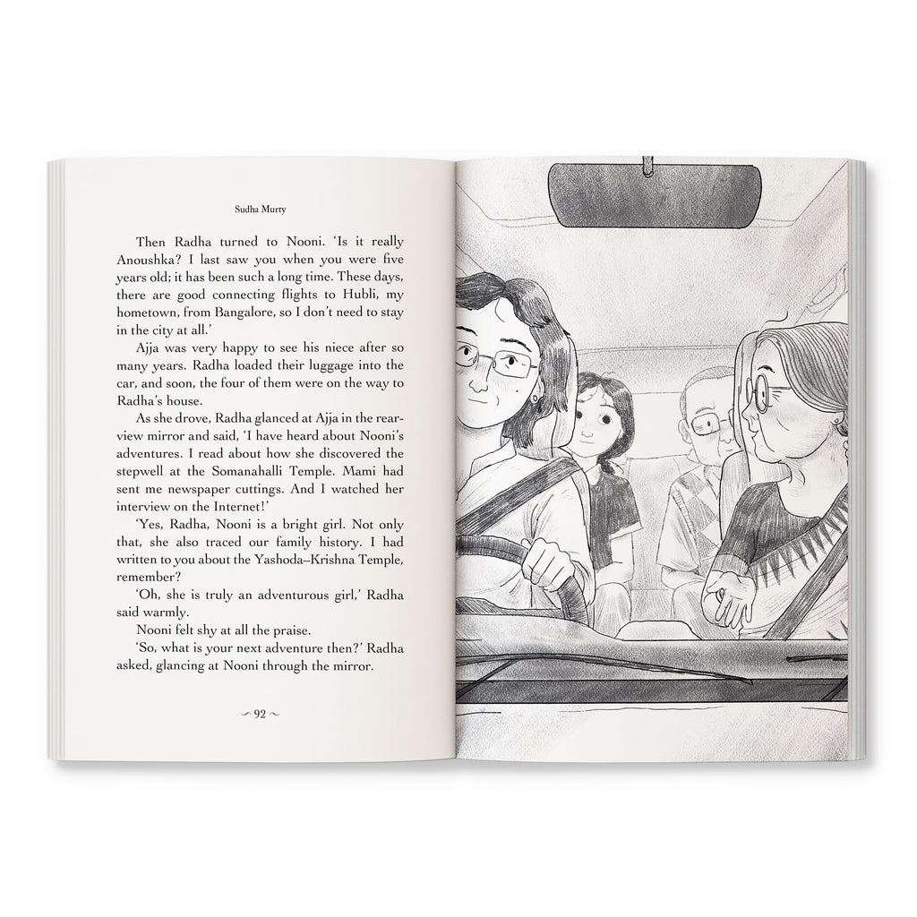 The Magic of the Lost Earrings: A New Nooni Adventure by Sudha Murty - A Story of History, Family Bonds and Hidden Treasures Ages 9+ | Grocsy