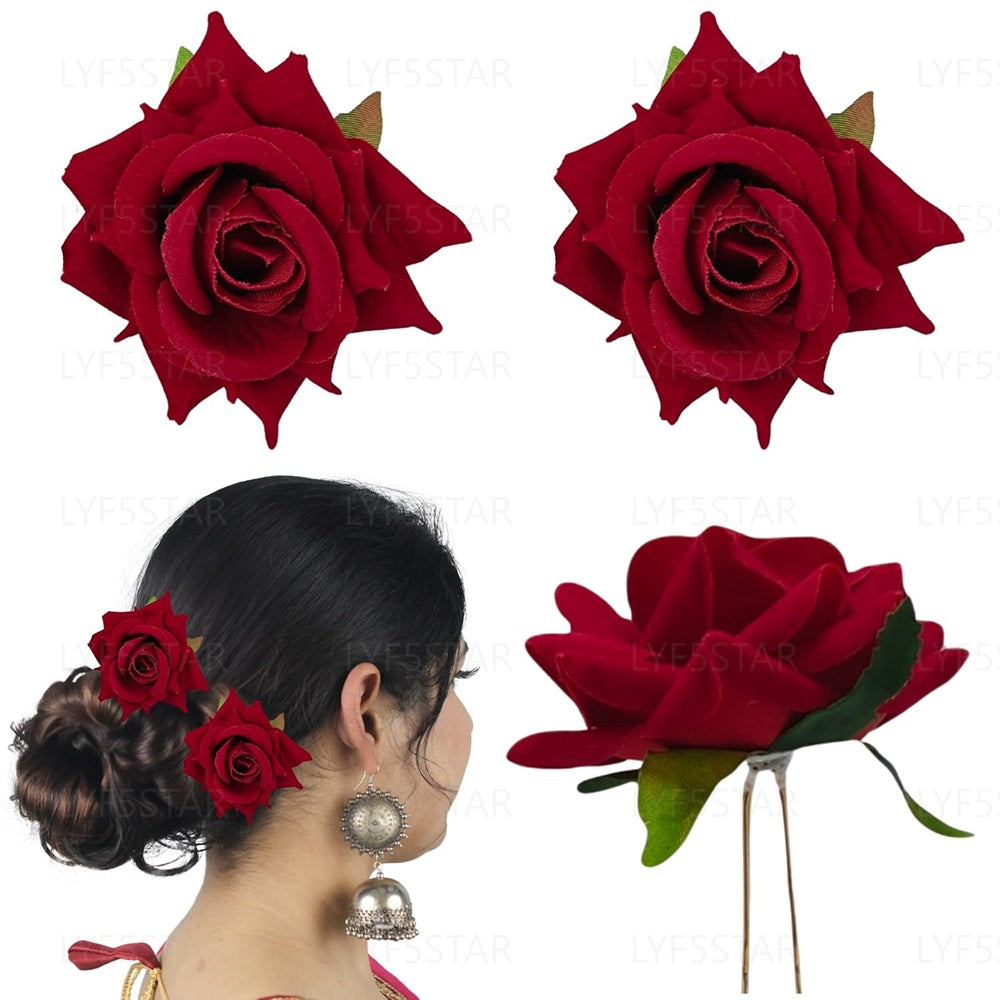 Red Rose Brooches | Grocsy