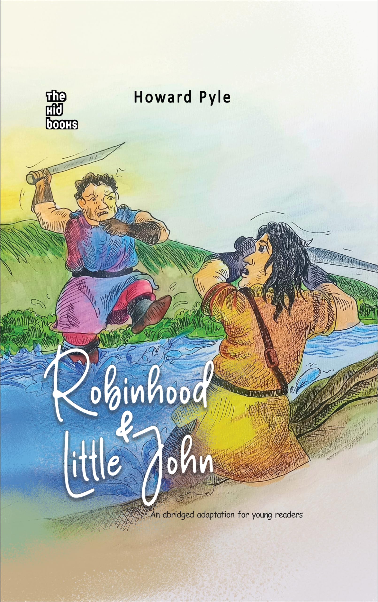 Robinhood & Little John - Howard Pyle | Grocsy