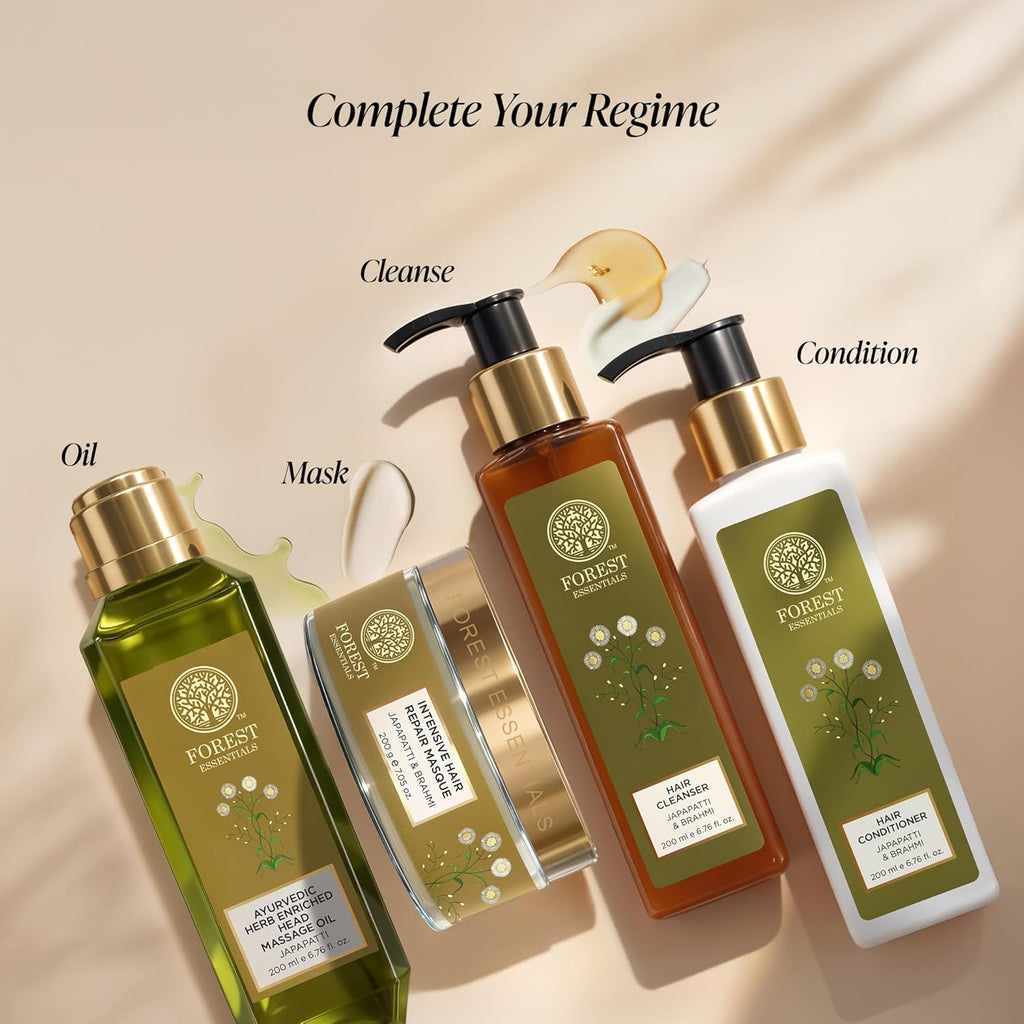 Forest Essentials Hair Conditioner, Japapatti and Brahmi | Grocsy