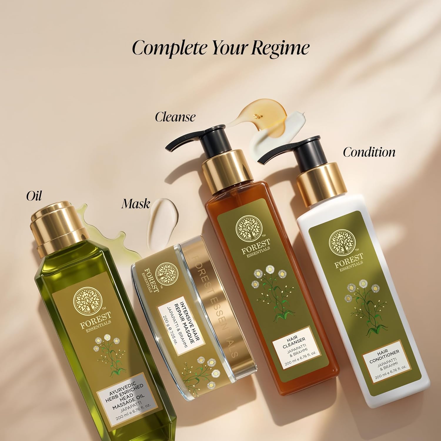 Forest Essentials Hair Conditioner, Japapatti and Brahmi | Grocsy