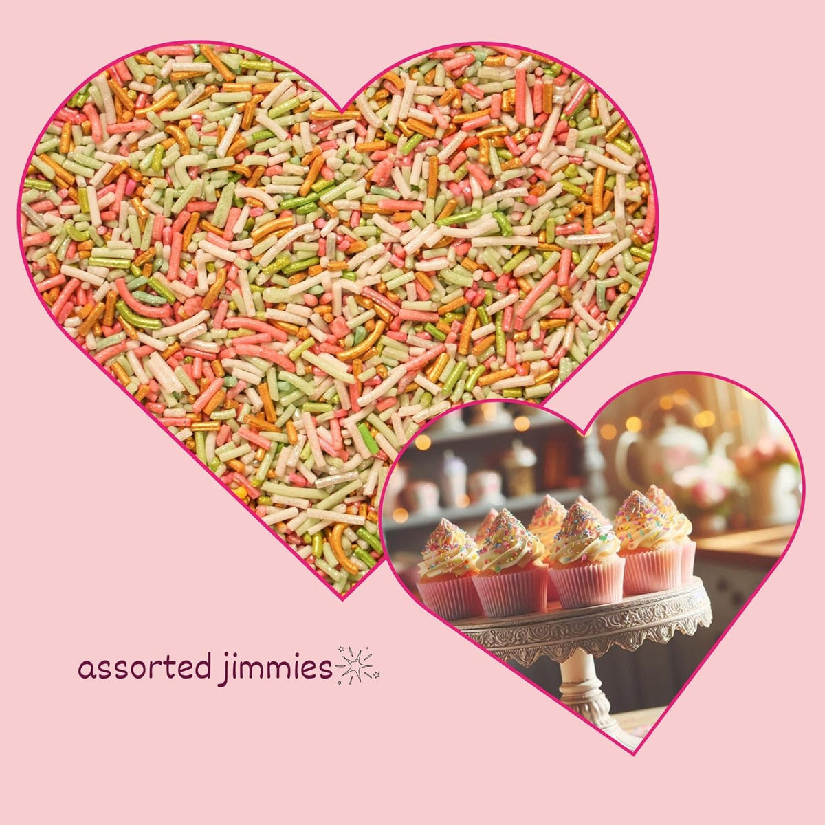 Confect Rainbow Sprinkles for Decoration 05 | Grocsy
