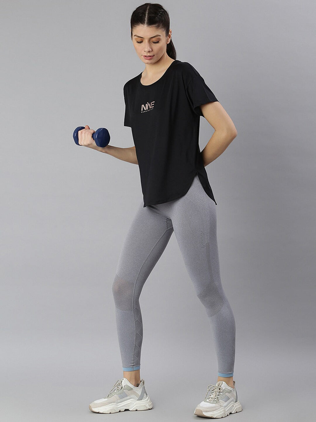 MKH Typography Extended Sleeves Dri-FIT Sports T-shirt | Grocsy