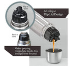 Milton Steel Hot & Cold Bottle, 1000 ml | Grocsy
