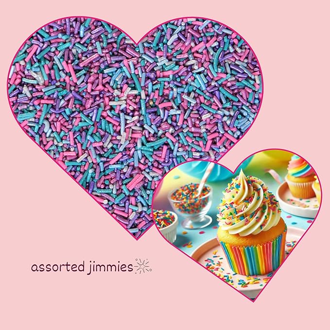 Confect Rainbow Sprinkles for Decoration 12 | Grocsy