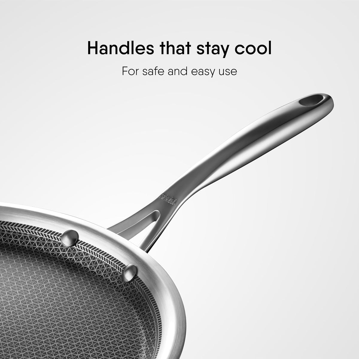 Stahl Artisan Hybrid Triply 32 cm Dosa Tawa | Grocsy