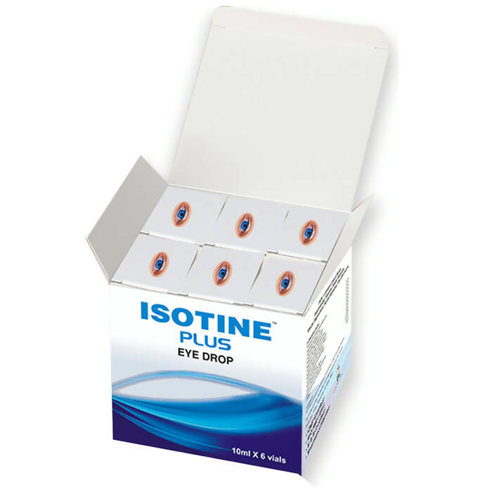 Isotine Plus Eye Drops - Swadesiicart