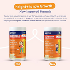 Gritzo SuperMilk Height+ (7-9y Girls), 10g Protein (Creamy Vanilla) | Grocsy