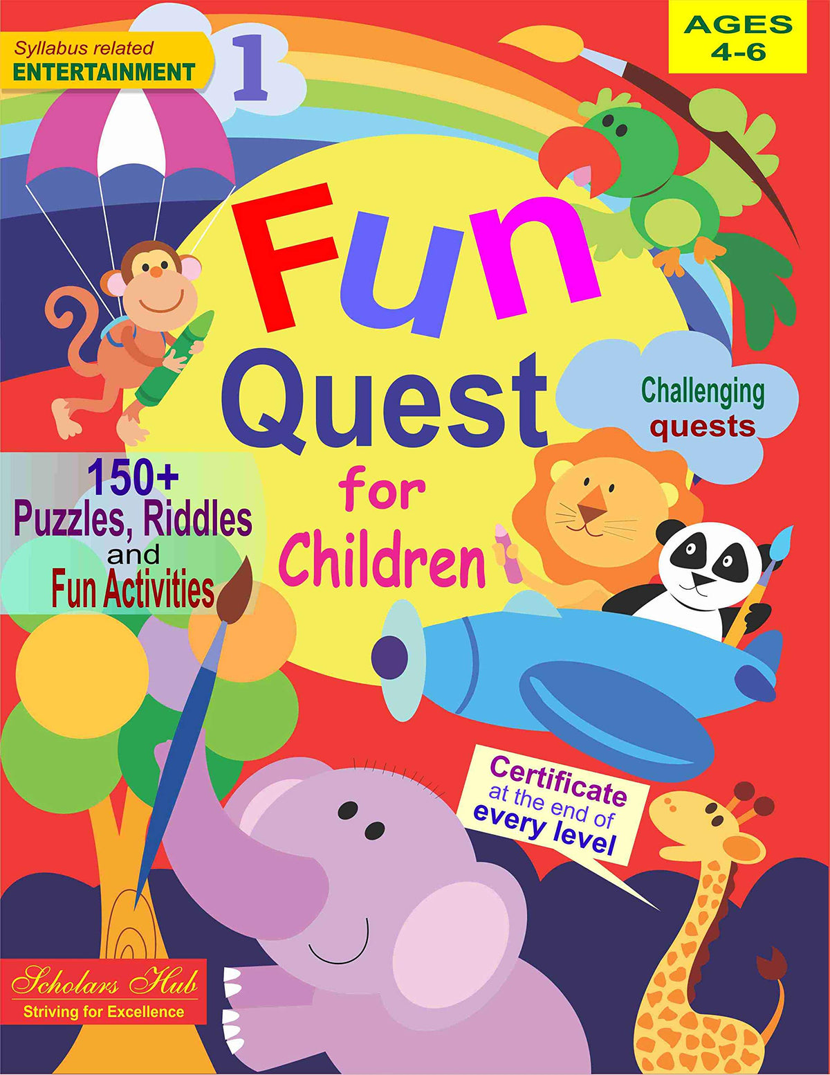 Fun Quest For Children-1.( Ages 4-6) | Grocsy