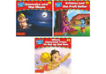 Scholars Hub Mythological Story Books For Kids- Readers Nook Series -Ganesha And The Moon-1, Krishna And The Fruit Seller-2, When Hanuman Tried To Eat Up The Sun -3 (Set Of 3 Books) (For Ages 3+) (Illustrated) |48 Pages| Single Line Storybook For Kids | Grocsy