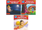 Scholars Hub Mythological Story Books For Kids- Readers Nook Series -Ganesha And The Moon-1, Krishna And The Fruit Seller-2, When Hanuman Tried To Eat Up The Sun -3 (Set Of 3 Books) (For Ages 3+) (Illustrated) |48 Pages| Single Line Storybook For Kids | Grocsy