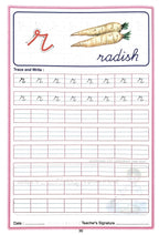 Scholars Hub Cursive Writing Book (Practice)- Alphabet Cursive Writing. (Capital) & Alphabet Cursive Writing. (Small) (Set Of 2 Books) ( Ages 3-6) | 112 Pages | Grocsy