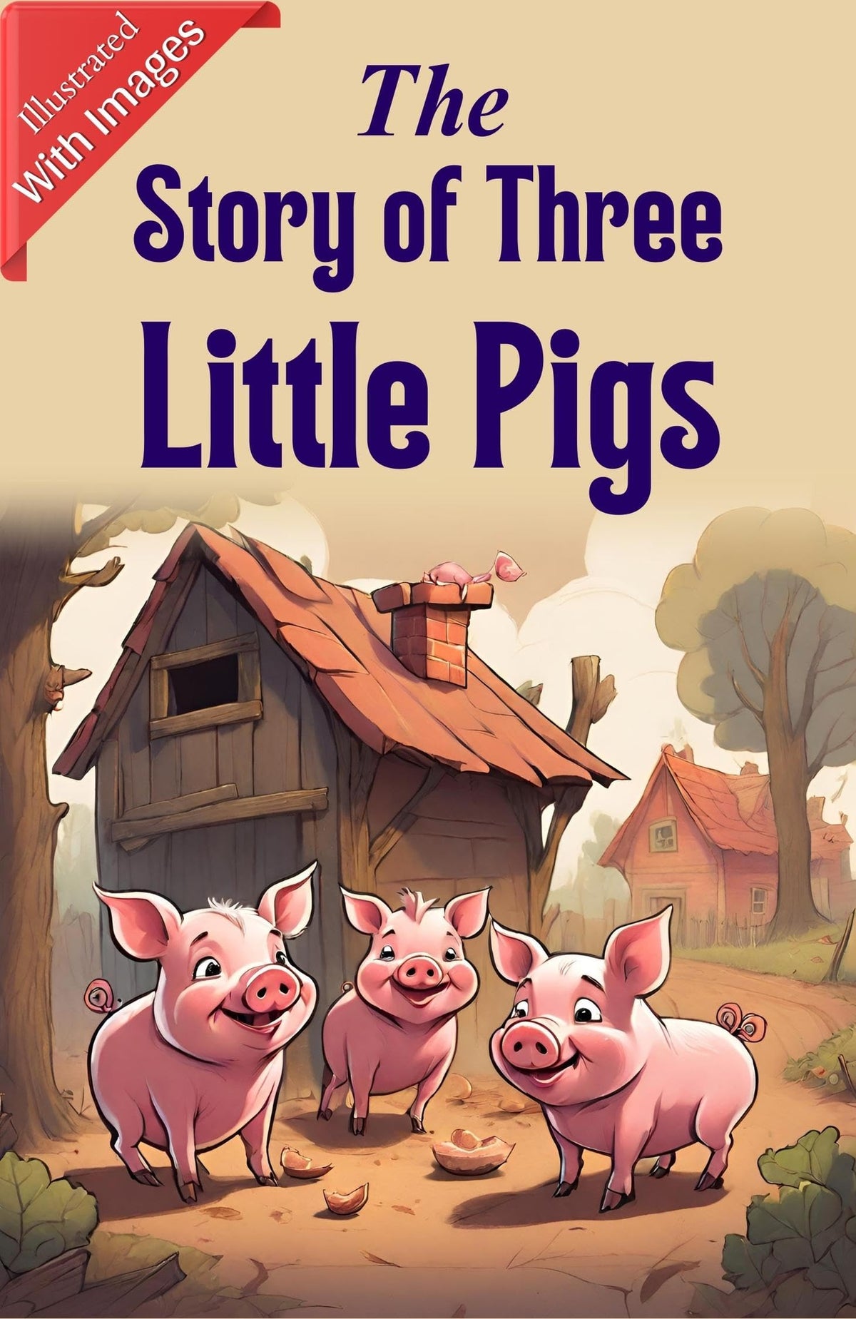 The Story Of Three Little Pigs (Illustrated) By Dd Books {Three Little Pigs: An Illustrated Classic For All Ages} | Grocsy