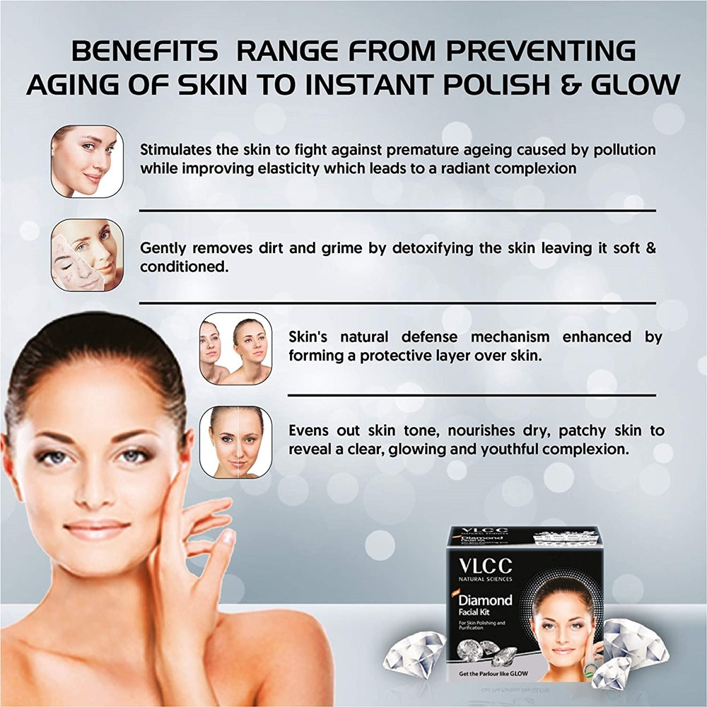 VLCC Diamond Facial Kit | Grocsy