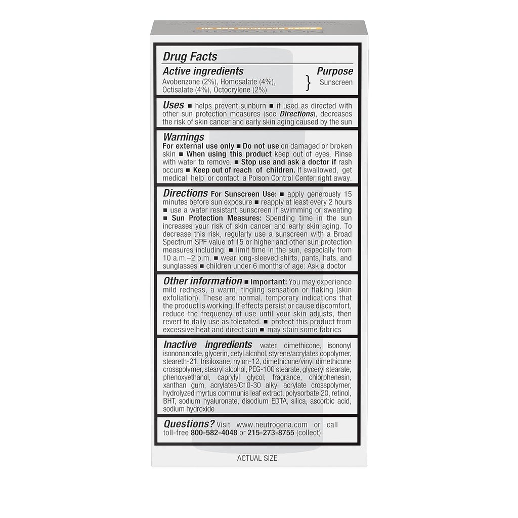 Neutrogena Rapid Wrinkle Repair Moisturizer SPF 30 | Grocsy
