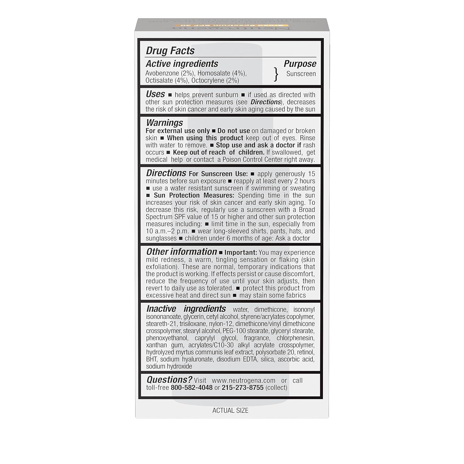 Neutrogena Rapid Wrinkle Repair Moisturizer SPF 30 | Grocsy