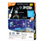 Imagimake Mapology Man's Journey to Moon | NASA Mission Apollo 11 | Rocket & Satellite Model Making Set | Space Toys for ages 8-13 | Educational Science Kits for Kids Age 8-12 | Gifts for Boys & Girls | Grocsy