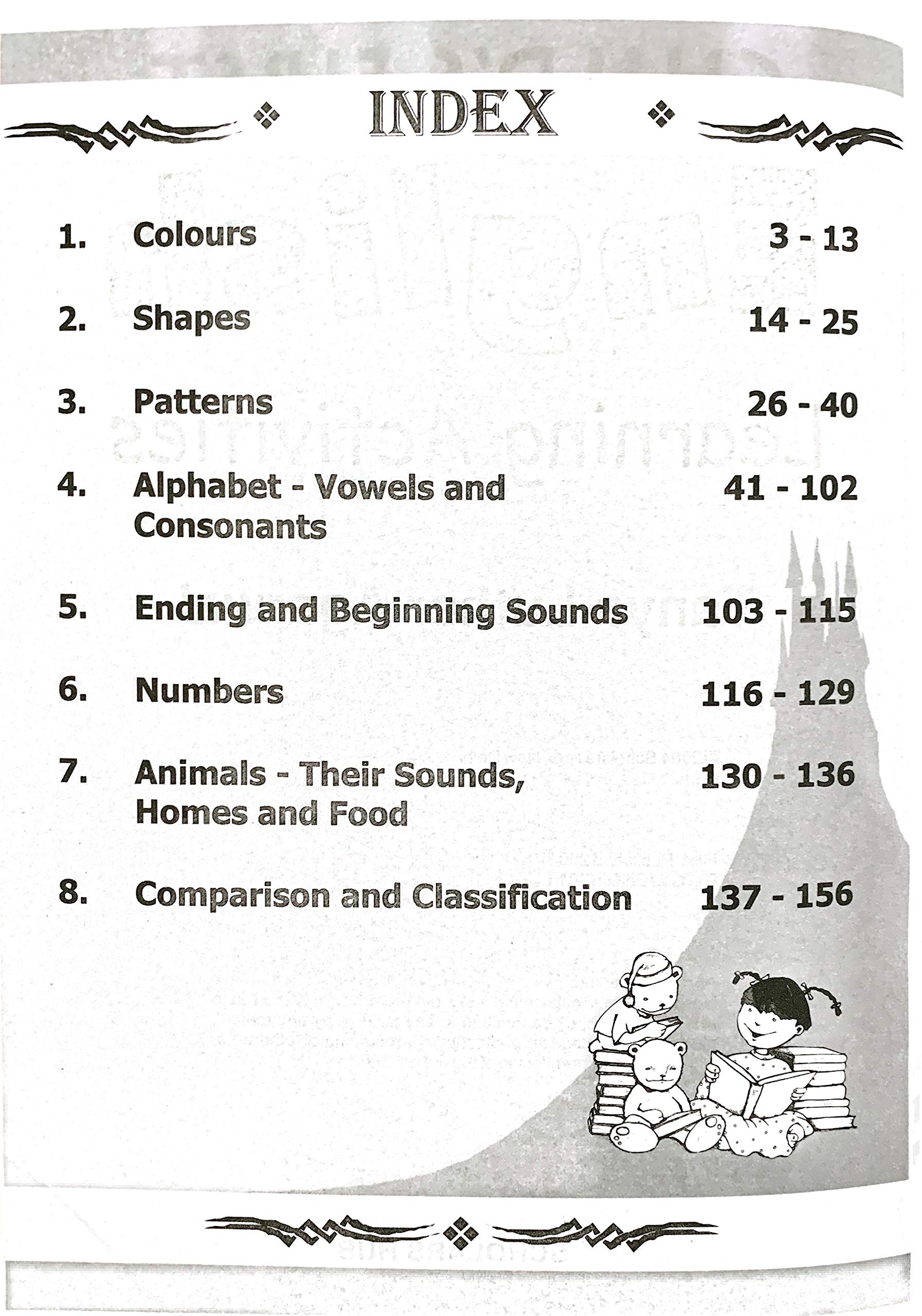Child'S First English & Learning Activities. | Grocsy